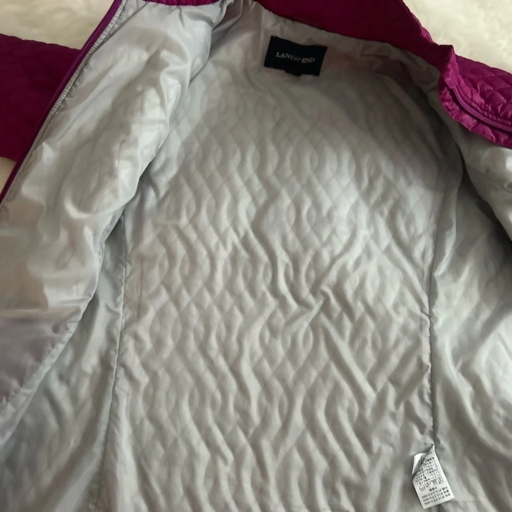 Lands' End quilted winter coat